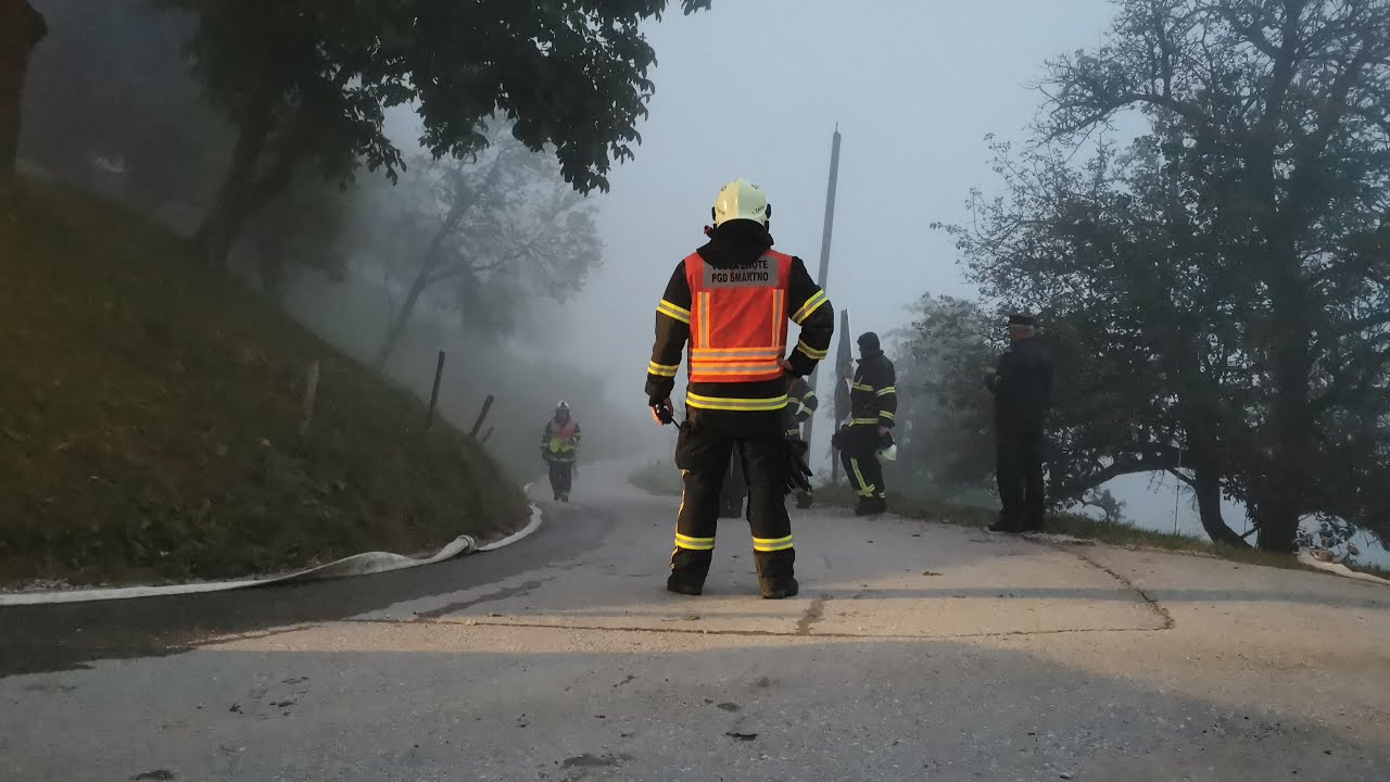 Gasilska vaja PGD. Šmartno v Tuhinju   HRUŠEVKA  2021