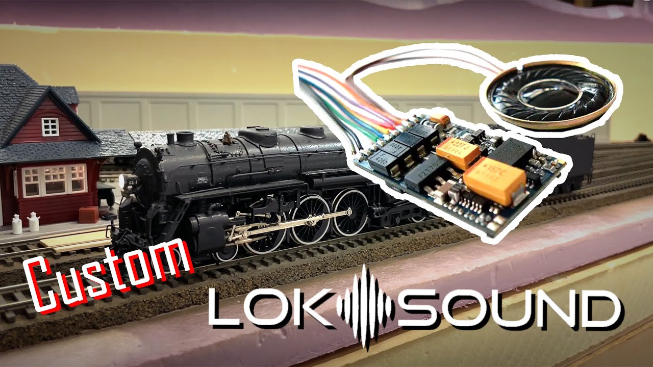 Custom HO DCC Loksound V5 w/ Lionel Crew Chatter & Station Sounds Demo