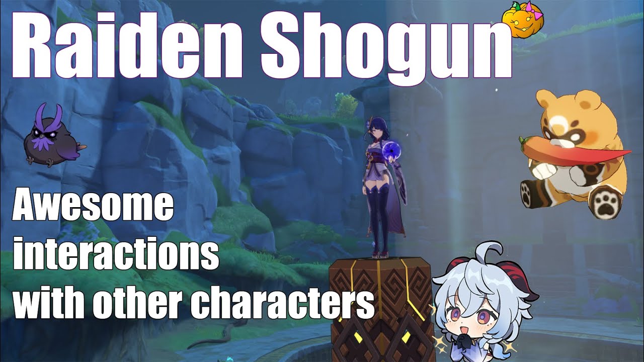 Raiden Shogun elemental skill interactions with geo constructs and more - Genshin Impact Inazuma 2.1
