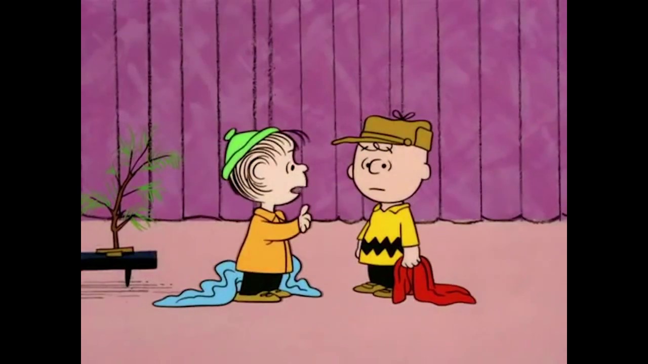 Linus ... The True Meaning of Christmas