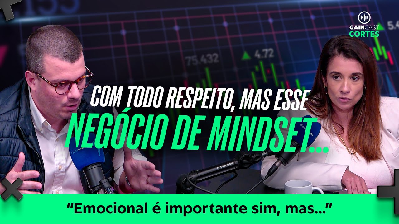 Pra ganhar dinheiro no trade, é matemática. Esse negócio de mindset...