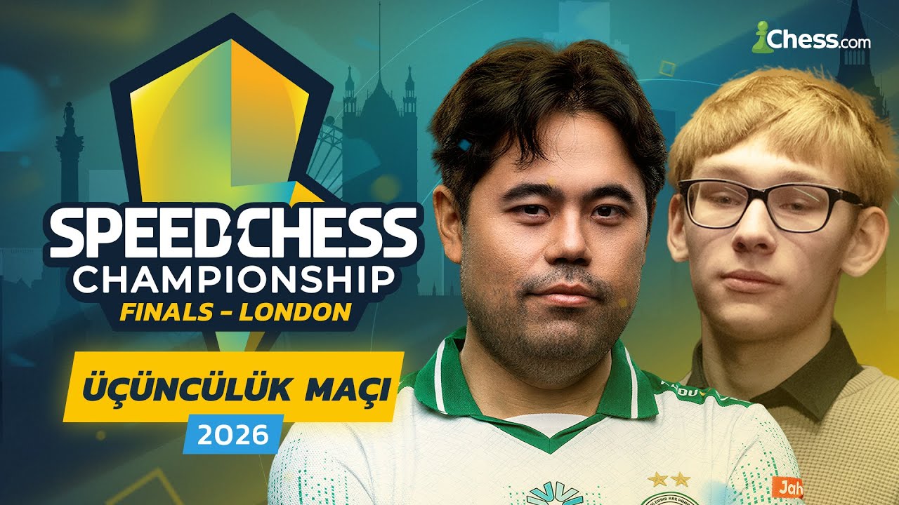 Hikaru Nakamura vs Denis Lazavik | Speed Chess Championship Üçüncülük Maçı