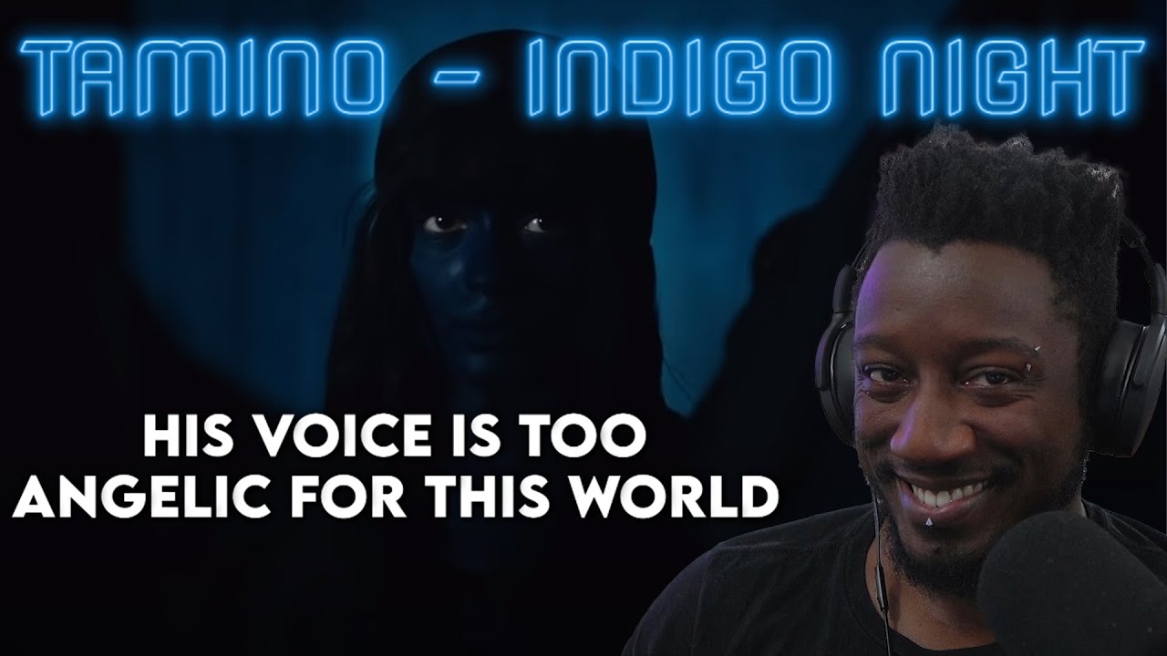 TheBlackSpeed Reacts to Indigo Night by Tamino! I'm constantly in AWE at his visuals!