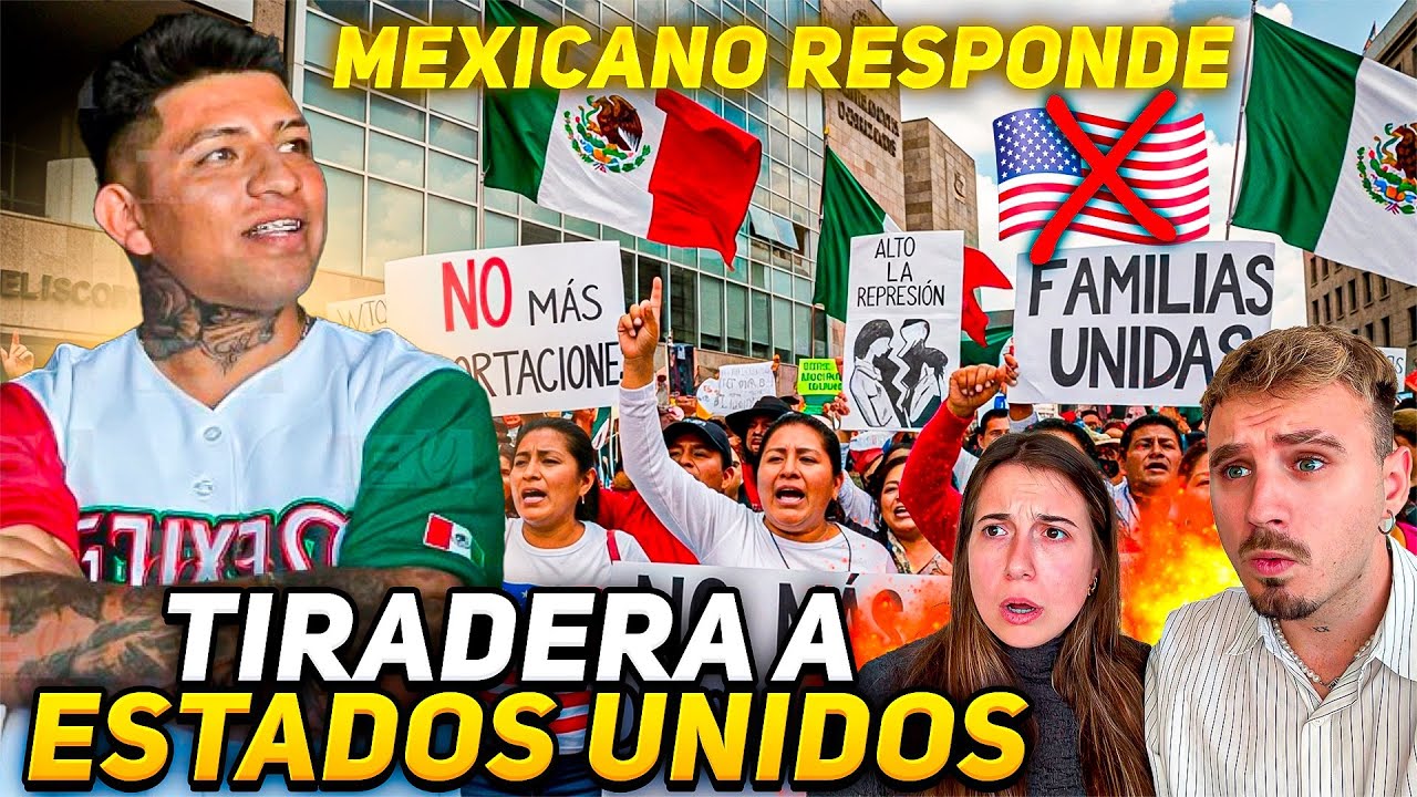 MEXICANO RESPONDE y DEFIENDE a SU PATRIA 🇲🇽 TIRADERA a ESTADOS UNIDOS 🔥 **reacción a Sieck**