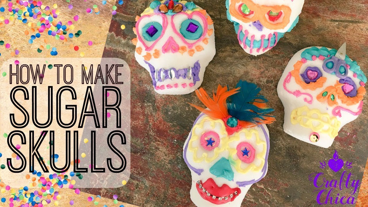 How to Make Sugar Skulls || Day of the Dead DIY