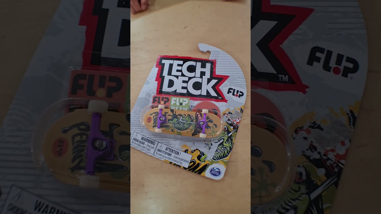 &iquest;Hace cuanto no usas un Tech Deck?  #fingerboard #techdeck #fingerskate #miniature #trick #patineta