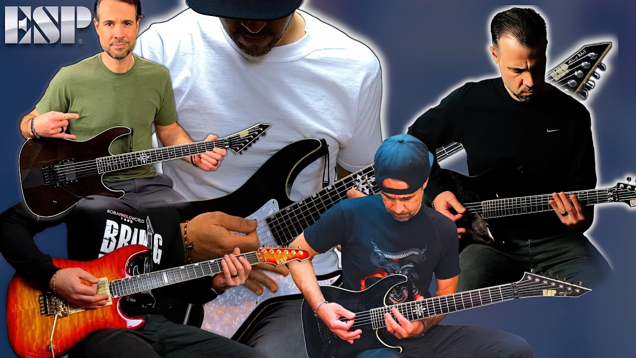 🎸ALL my ESP Custom Shop Guitars in ONE video!