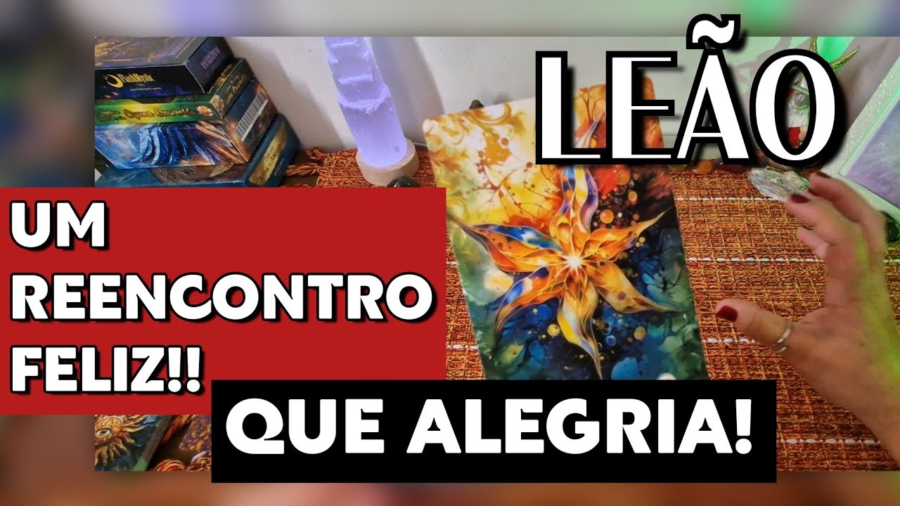 ✨️LE&Atilde;O ♌️  Um reencontro FELIZ! Que ALEGRIA! #le&atilde;o #tarot 