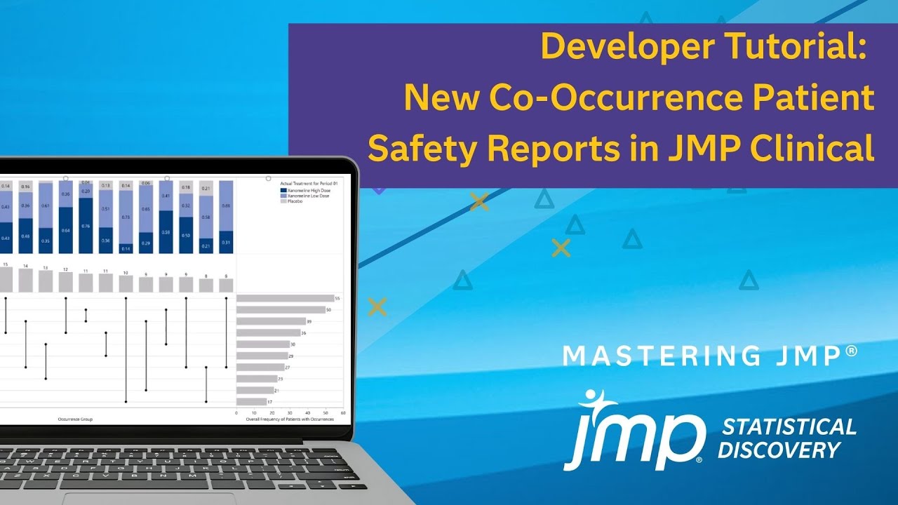 JMP Developer Tutorial: New Co-Occurrence Patient Safety Reports in JMP Clinical