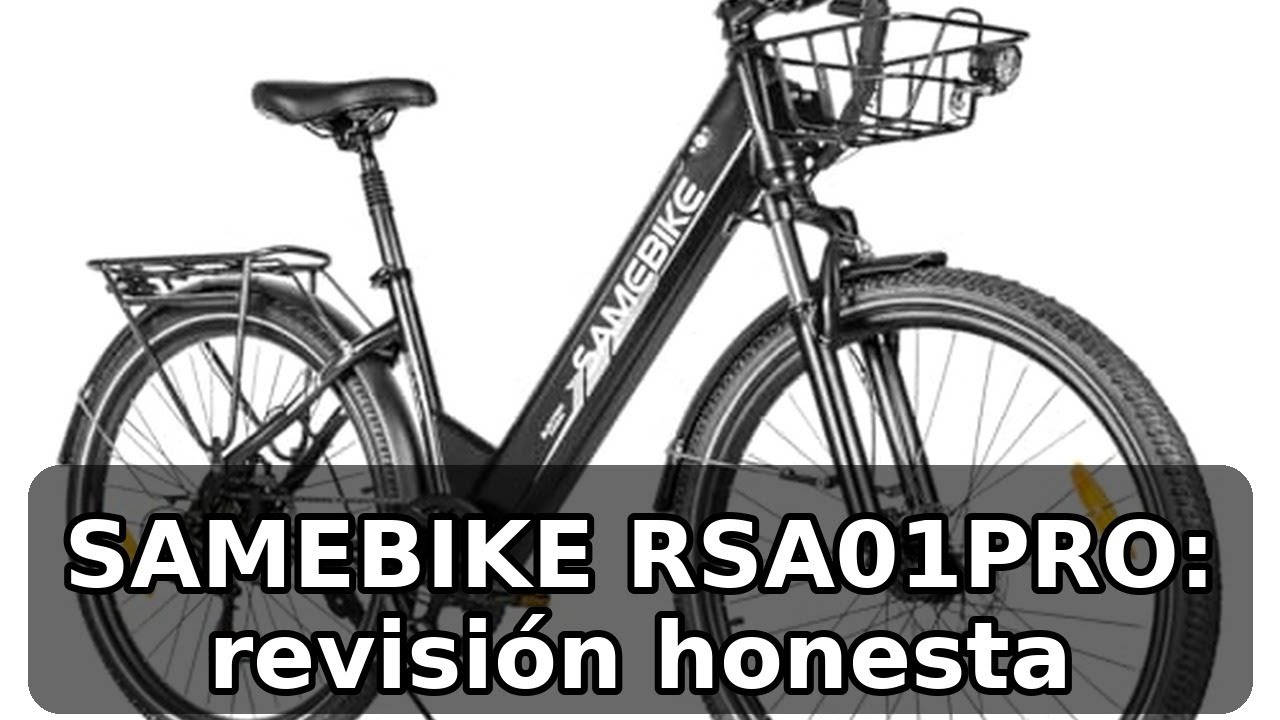 Review completa de la SAMEBIKE Bicicleta Eléctrica RSA01PRO-T--DE: autonomía y potencia real