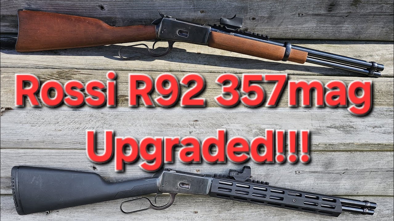 Обновление рукоятки и приклада Rossi R92!!!