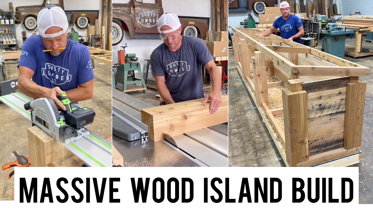 Building a massive wood island