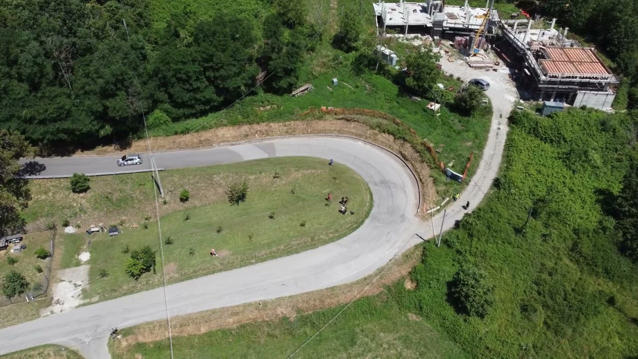 43* RALLY DEL CASENTINO 2023 Shakedown (ripresa con drone)