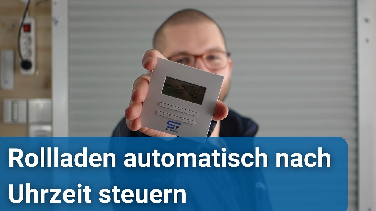 Rolladen Zeitschaltuhr anschließen | nachrüsten
