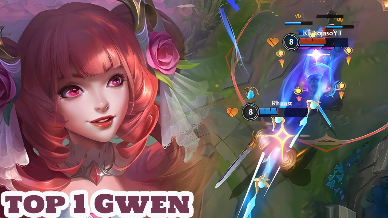 Wild rift Gwen - top 1 Gwen game play rank challnger
