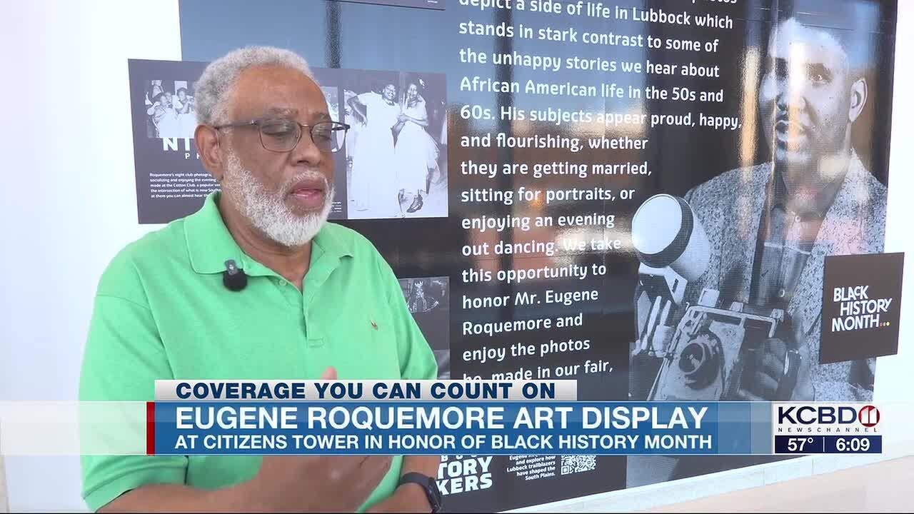 Eugene Roquemore recognized with art display at Citizens Tower