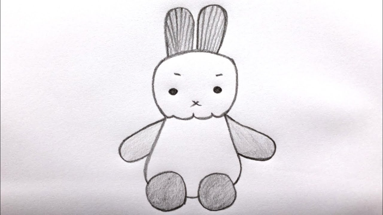 Easy BUNNY Drawing for Beginners 🐇🐇