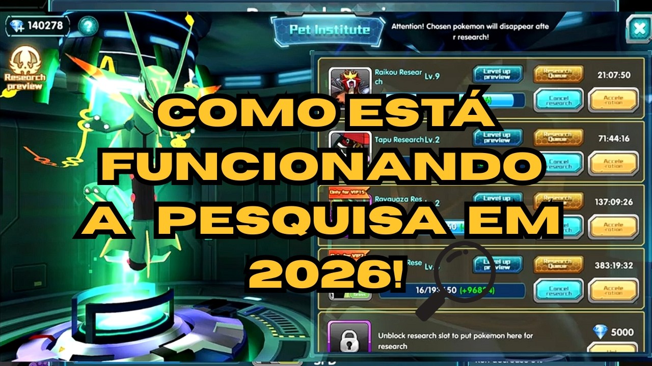Pesquisa pet atualizado ! Pocket Contest em 2026