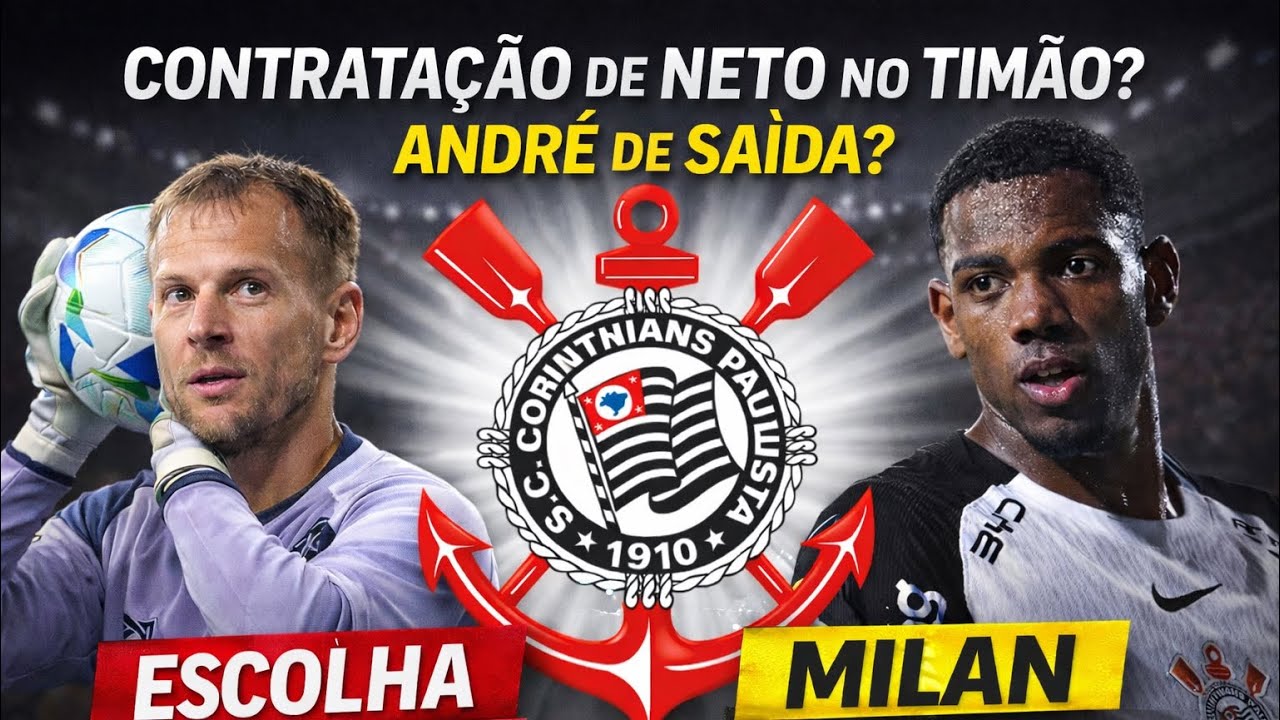Corinthians pode contratar Neto do Botafogo e perder André para o Milan!