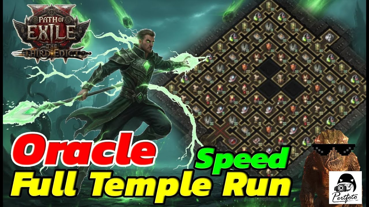 #POE2 Oracle Speed blink no Temporalis Full Temple run