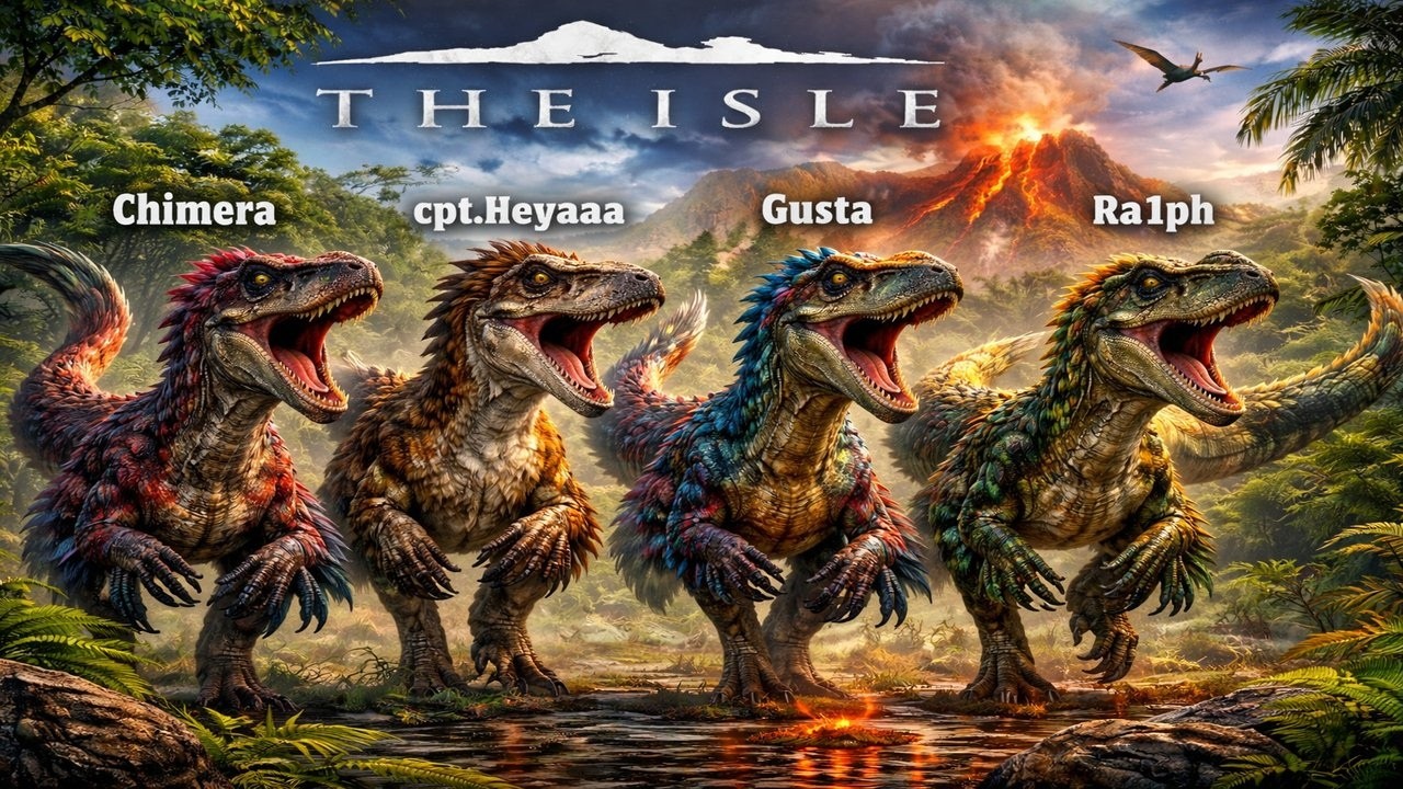 The Isle CZ/SK - Raptoři na Jantarový