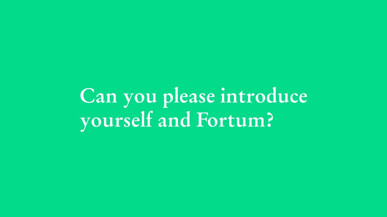 Kalle Saarimaa, Fortum : 1