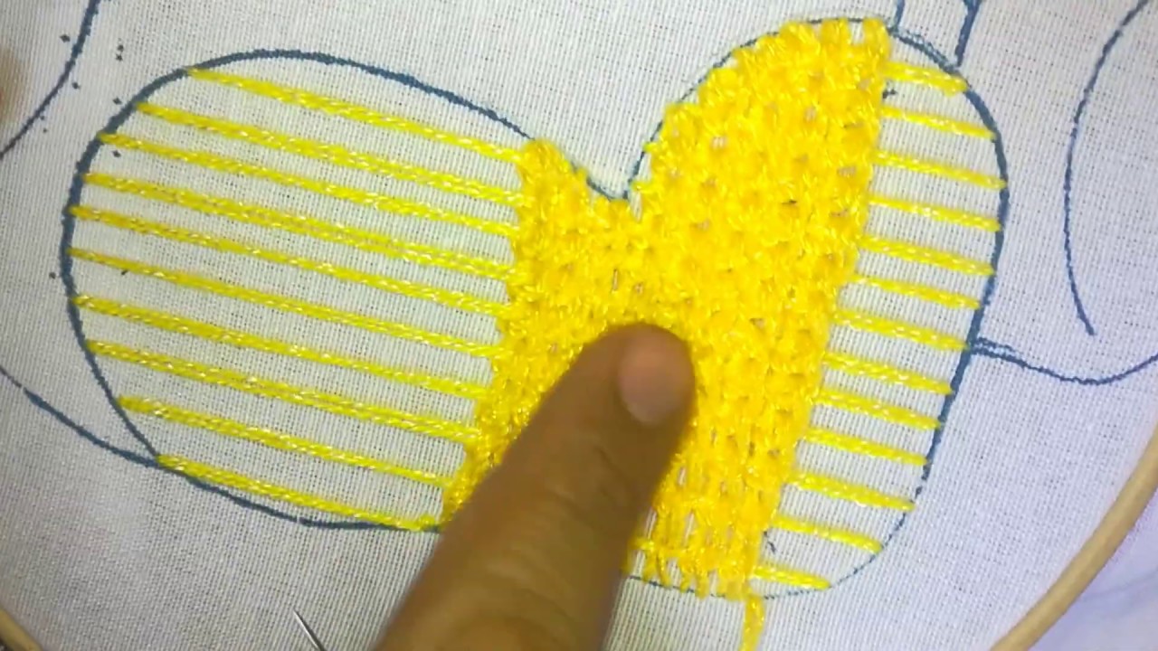 Puntada facil escamas winnie pooh