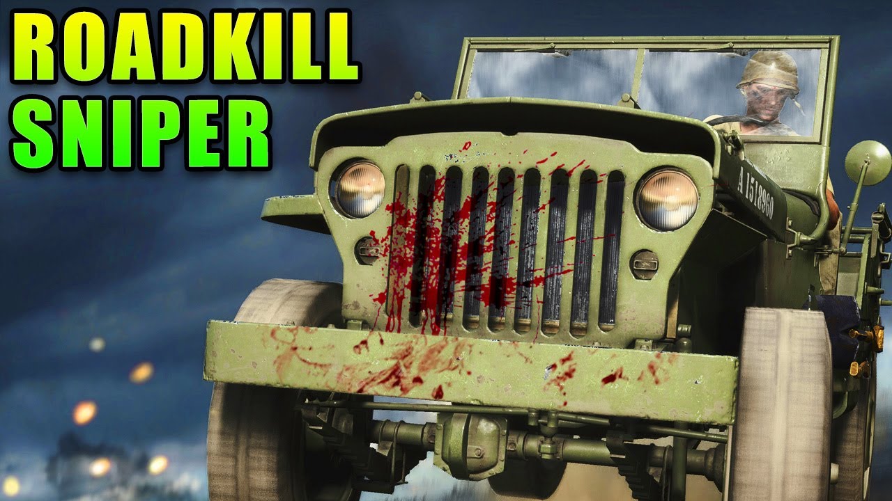 I Am The Roadkill Sniper - Battlefield 5 Live Gameplay