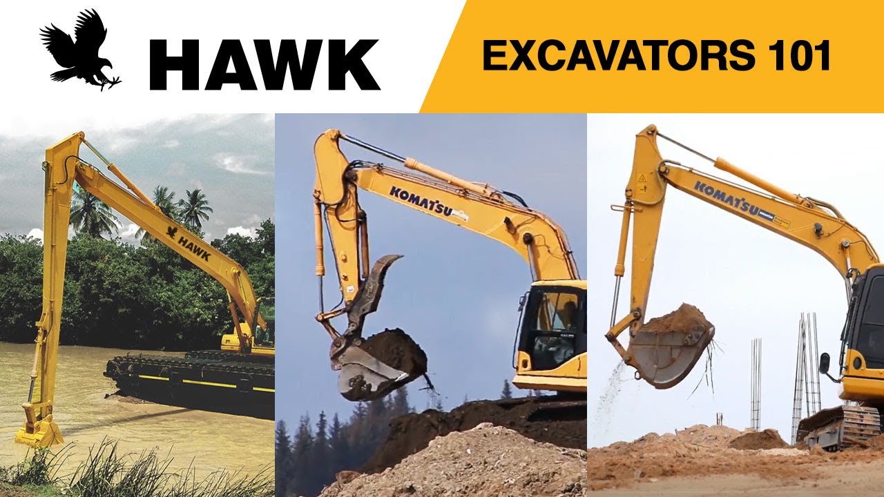 Excavator 101 - Learn About the Types of Excavators and Their Uses
