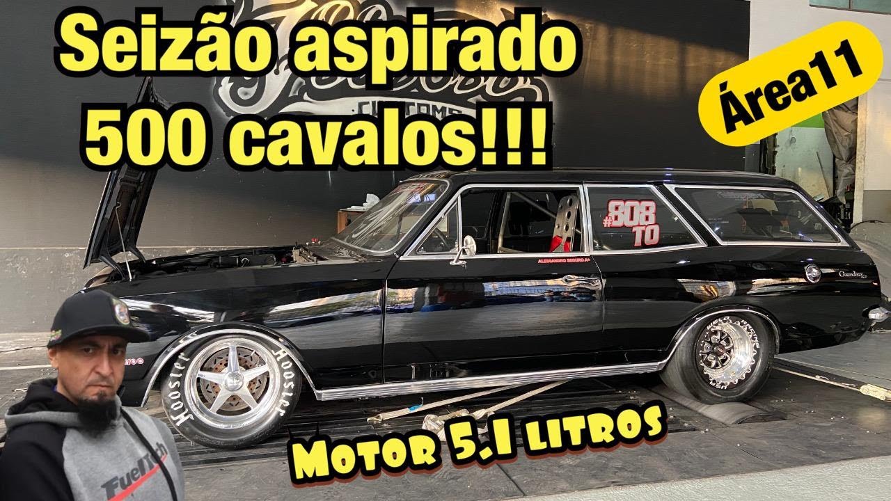 Caravan aspirada de 500cv e motor de 5.1 Litros!!! #Seiscilindros
