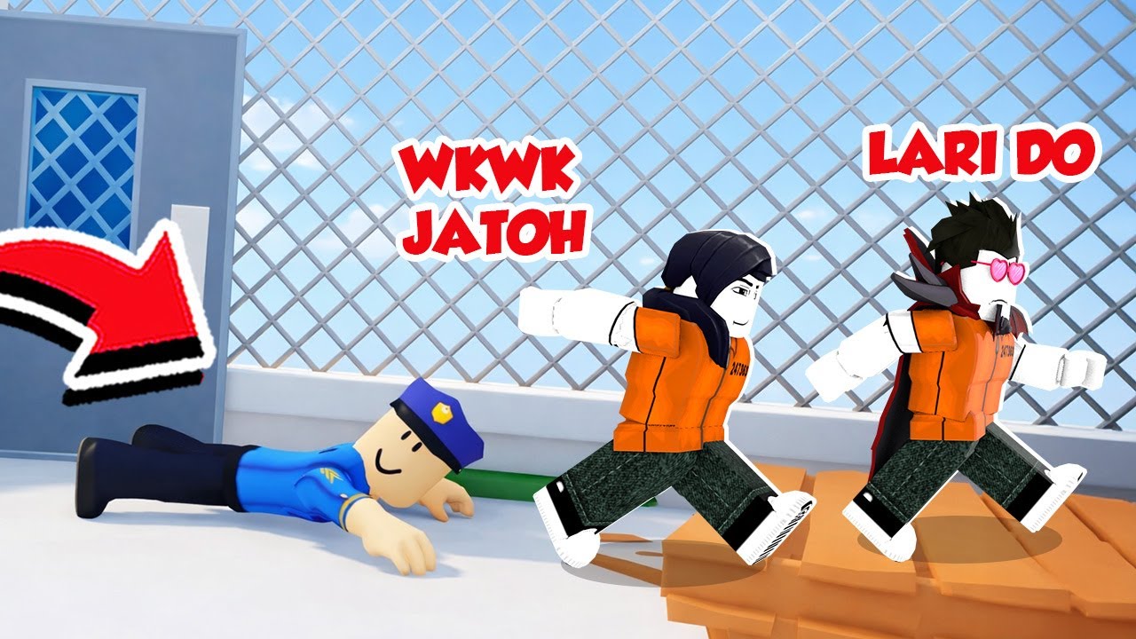 KITA GALI UNTUK KABUR DARI PENJARA LEWAT JALUR RAHASIA DI ROBLOX!!!