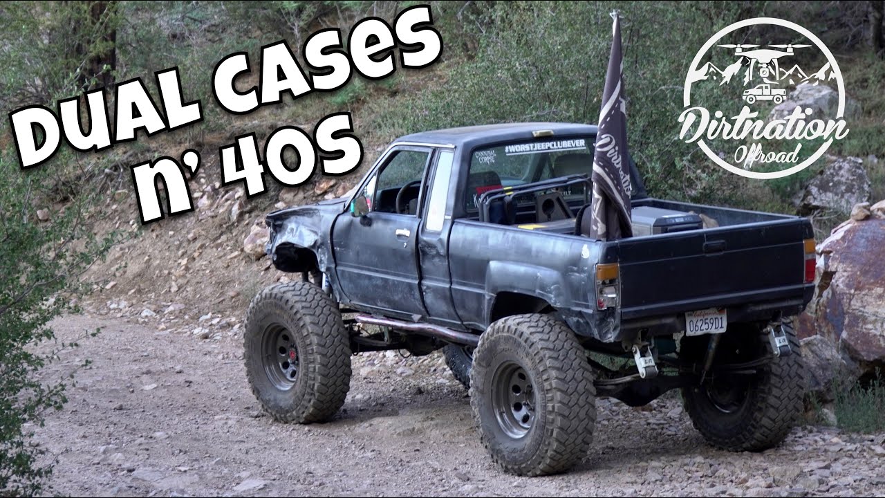 Dual Transfer Cases, 40 in Tires, And Manual Swap! Getting our 1988 Pickup ready for the Rubicon.