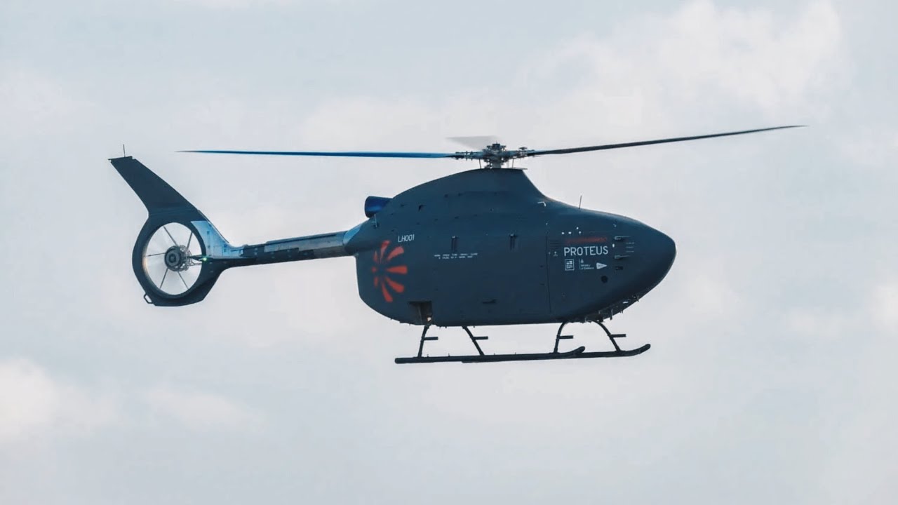 Proteus - Britain’s Autonomous Helicopter Built to Hunt Submarines