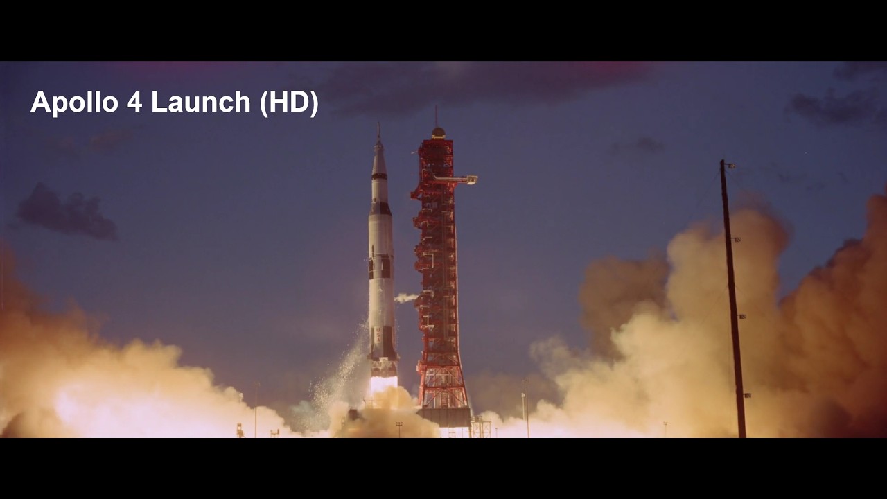Запуск «Аполлона-4» (HD)