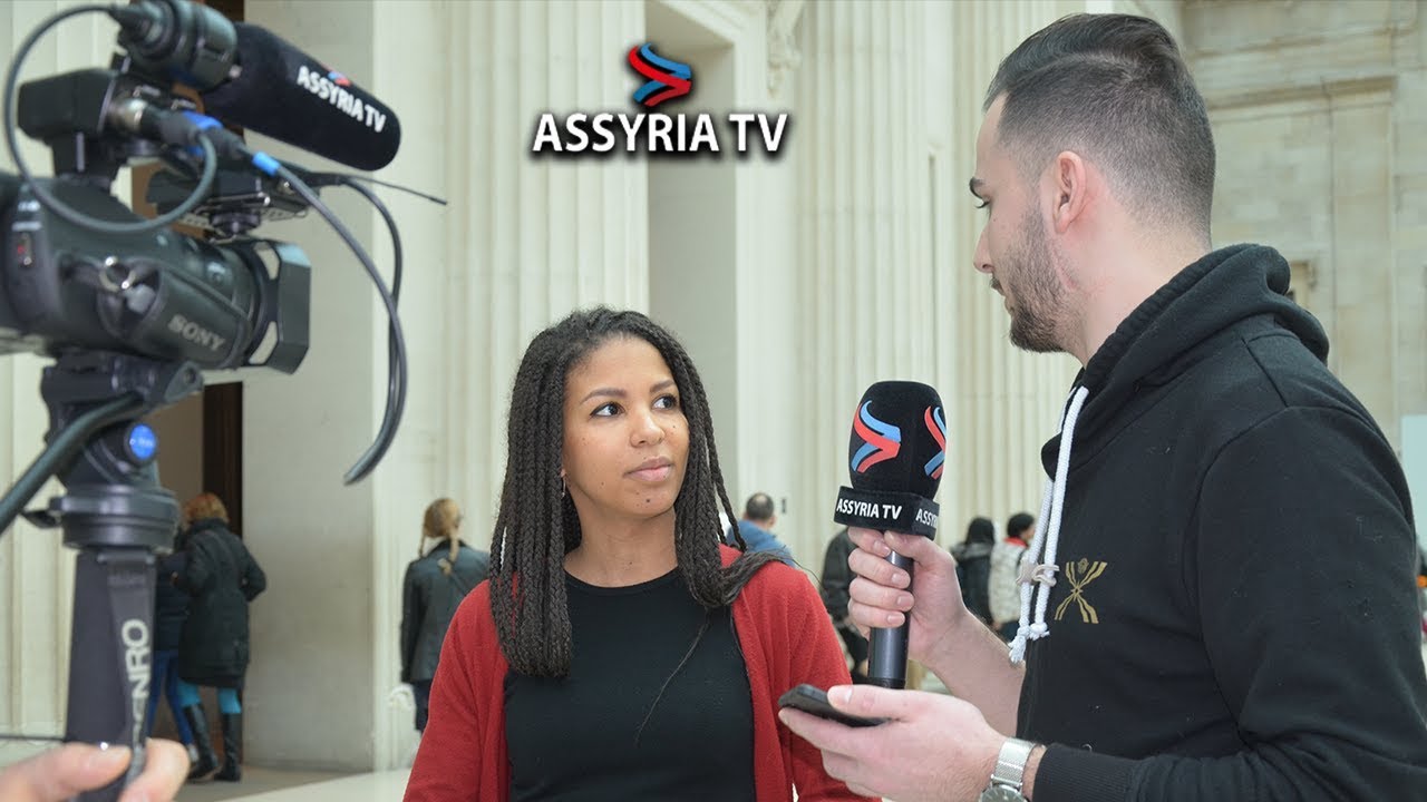 Nineb Lamassu and Carine Harmand, Co-Curator from the British Museum on the Ashurbanipal exhibition