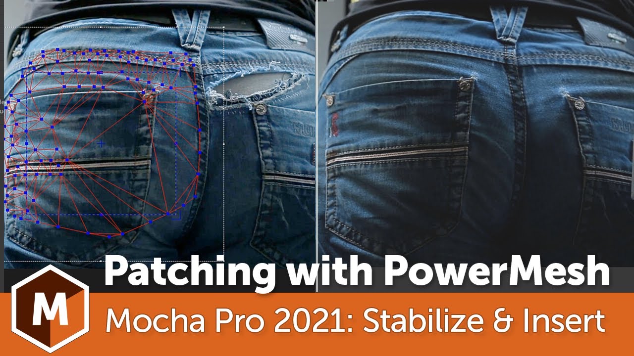Mocha Pro 2021: Patching With PowerMesh
