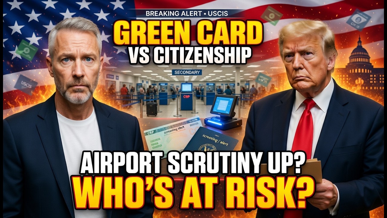 🚨 2026 Alert: USCIS Green Card vs Citizenship? 5 Differences That Change Everything #usimmigration