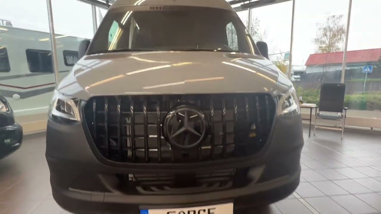 Offroad Fahrzeug für fast jedes Terrain Rhön Camp 4x4 The Force Kastenwagen Mercedes MB 907