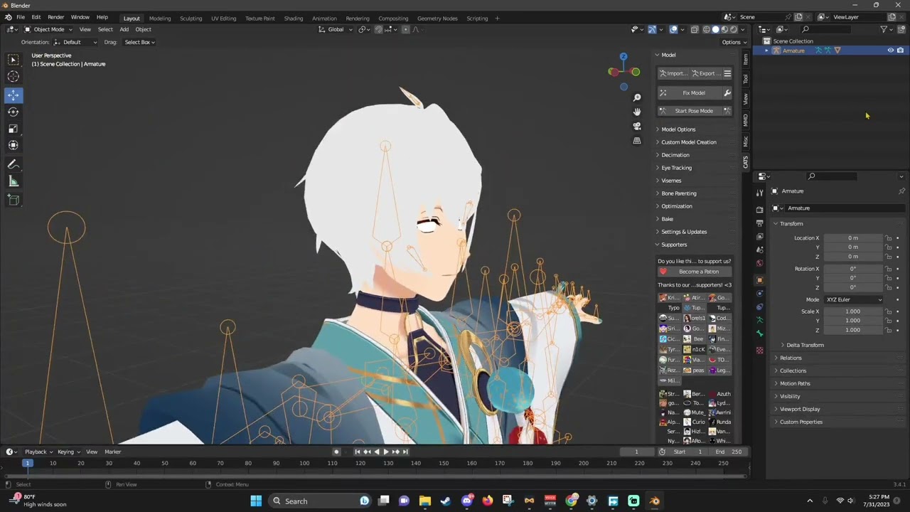 blender tutorial for headswap