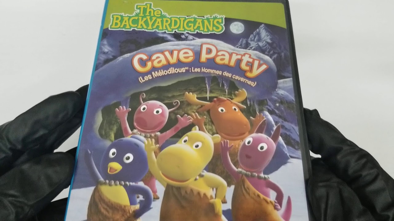 The Backyardigans: Cave Party LaShawn Jefferies Jonah Bobo DVD COVER Artwork HD lyrics Booklet