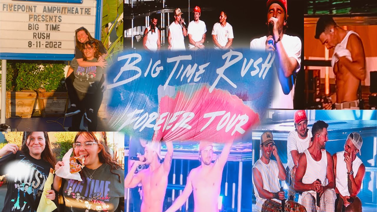 Big Time Rush FOREVER TOUR VLOG! 2022
