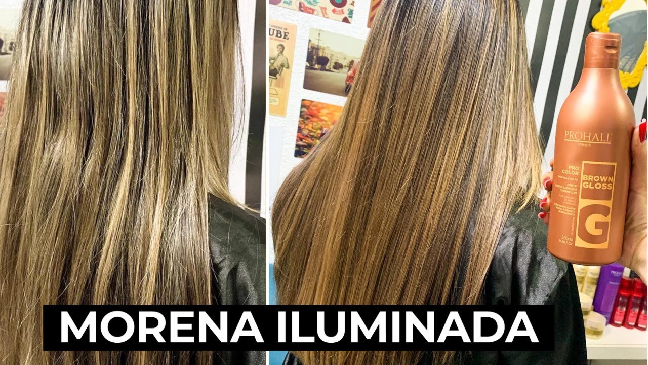 Morena Iluminada com o Matizador da Prohall