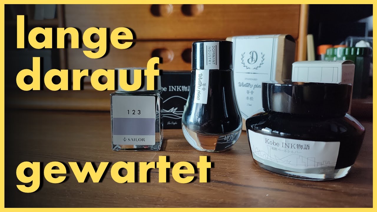 #083 meine Tintenbestellung bei Papier und Stift
