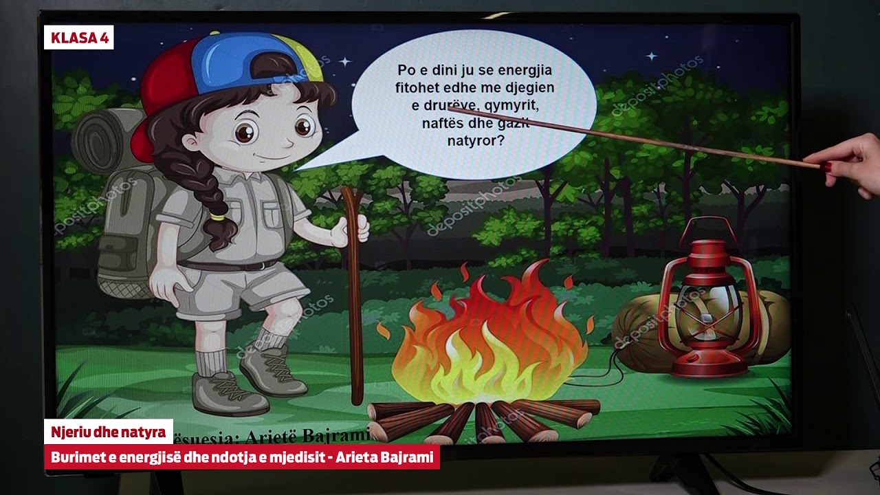 e Mesimi Klasa 4 - 4108 Njeriu dhe natyra - Burimet e energjisë dhe ndotja e mjedisit