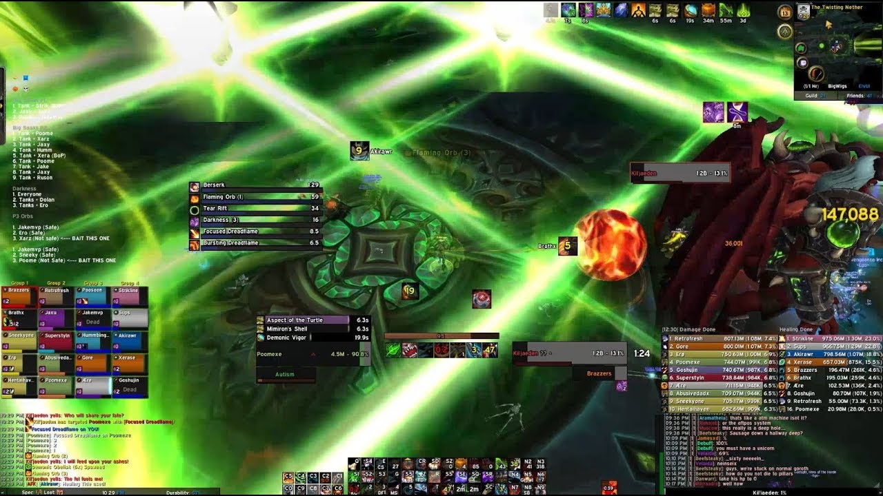 Ego vs Mythic Kil'jaeden (BM Hunter PoV)