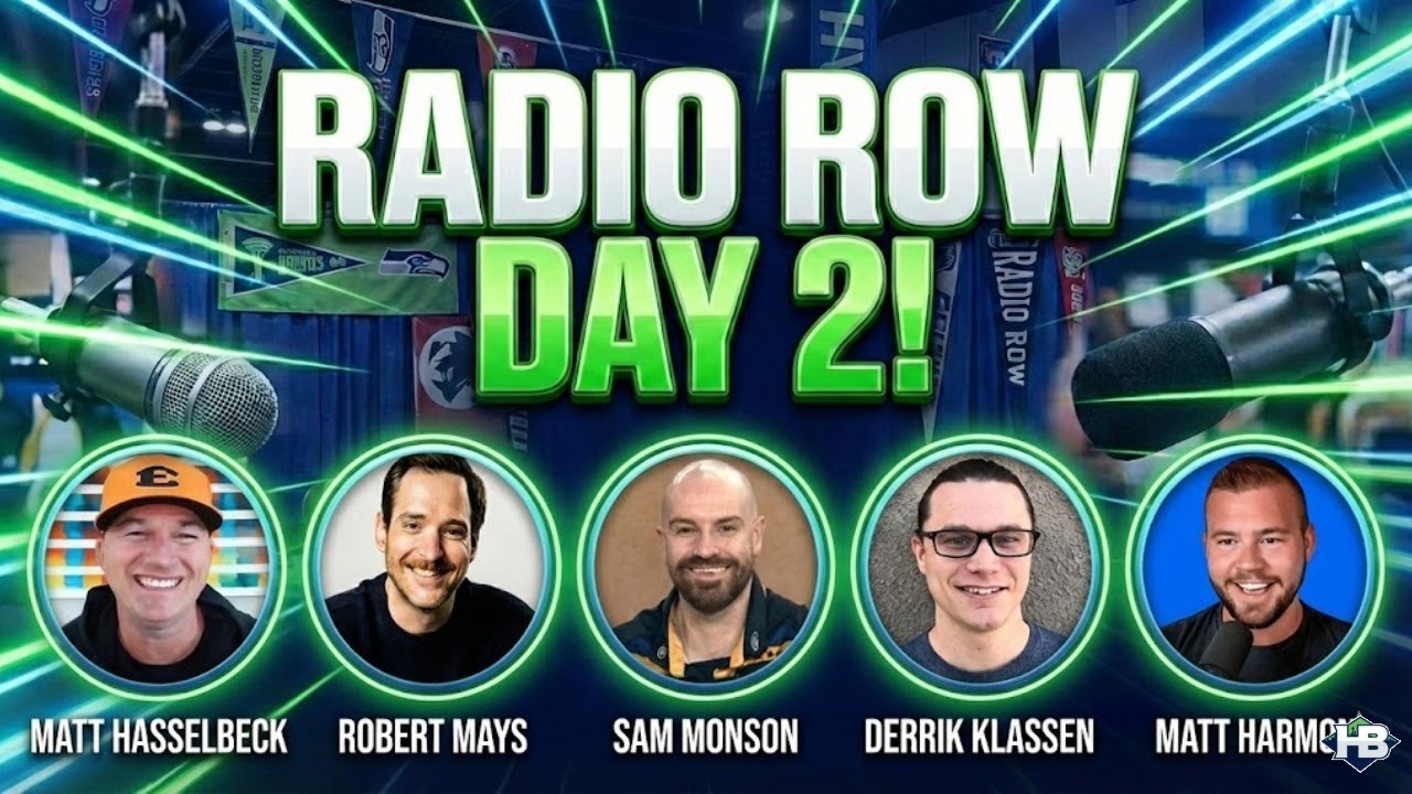 Radio Row Day 2! Featuring Matt Hasselbeck & Robert Mays