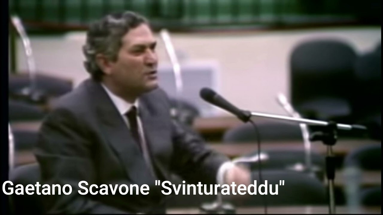 Maxiprocesso deposizione integrale Gaetano Scavone