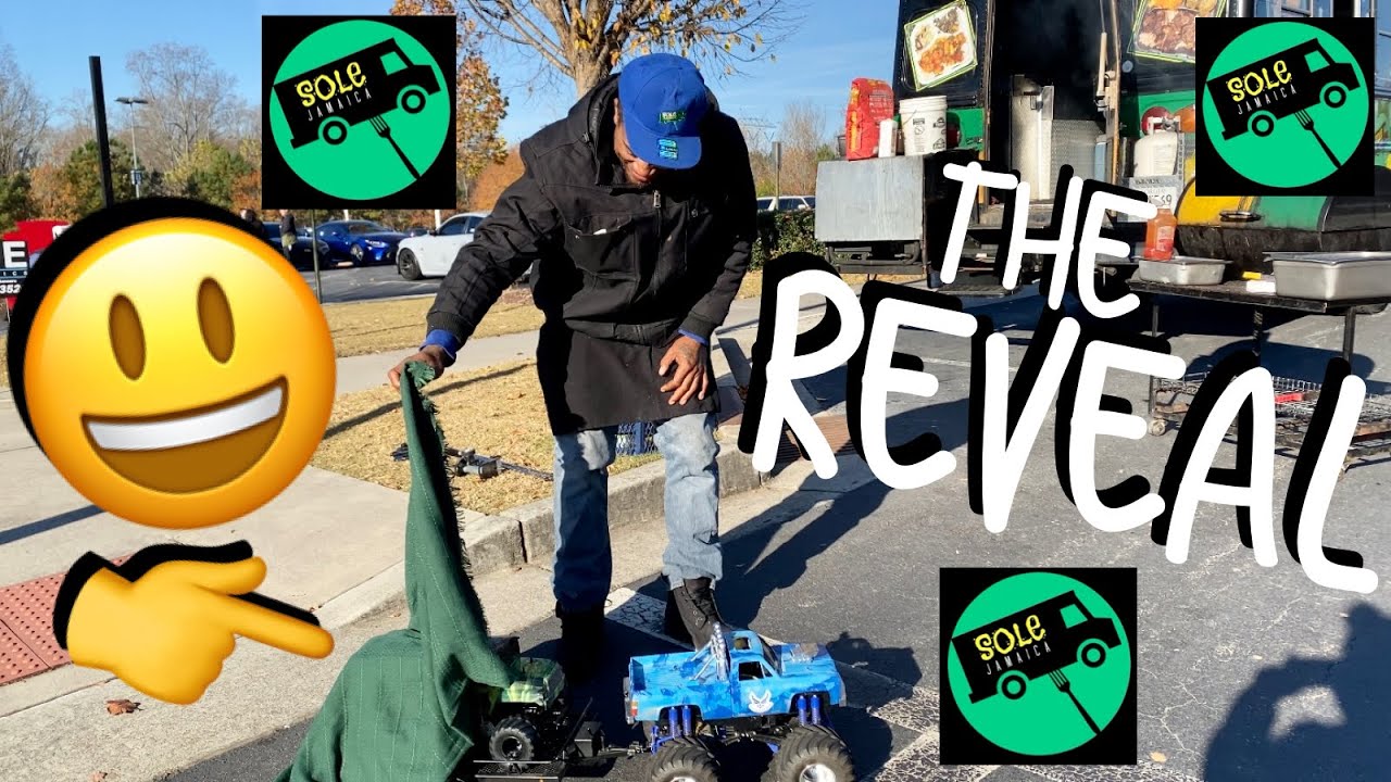 First Look and Drive - Tamiya King Yellow 6x6 - Sole Jamaica Food Truck Project