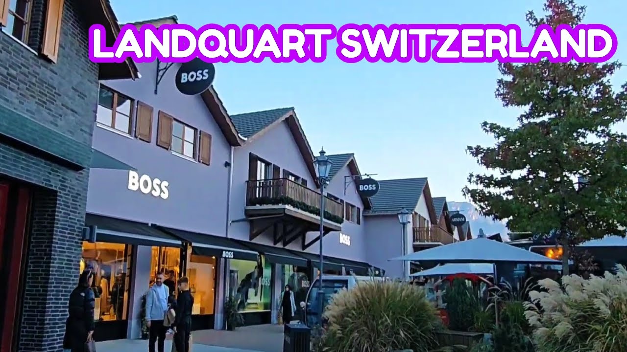 Exploring And Shopping At Landquart Fashion Outlet In Switzerland 