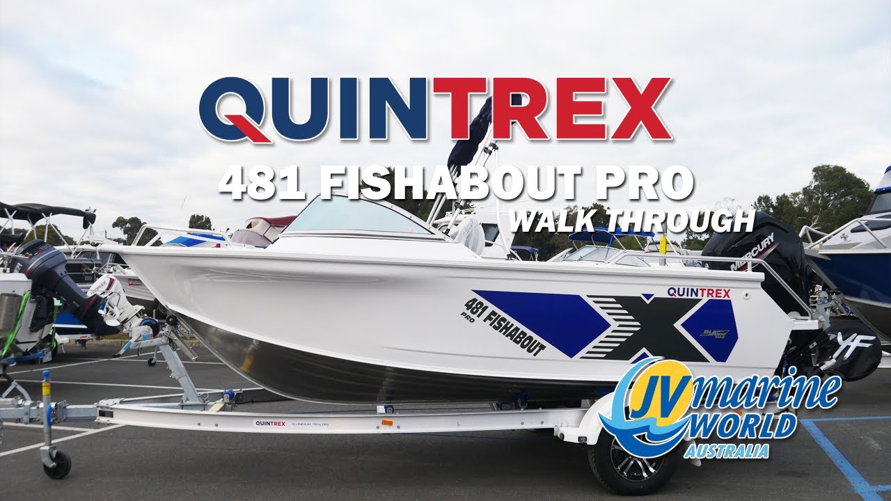 Quintrex 481 Fishabout PRO - Walk Through Video